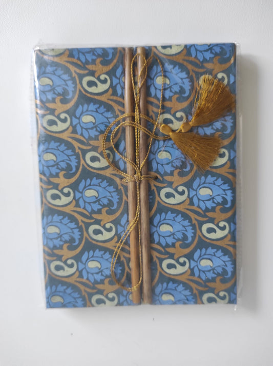 Handcrafted eco-friendly Bamboo Diary PAP004