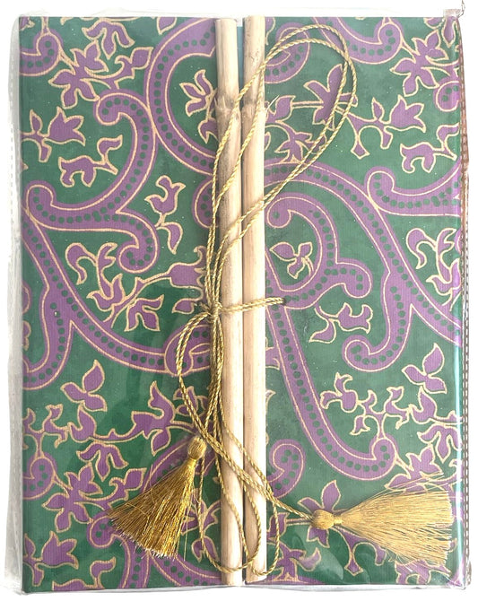 Handcrafted eco-friendly Bamboo Diary PAP006